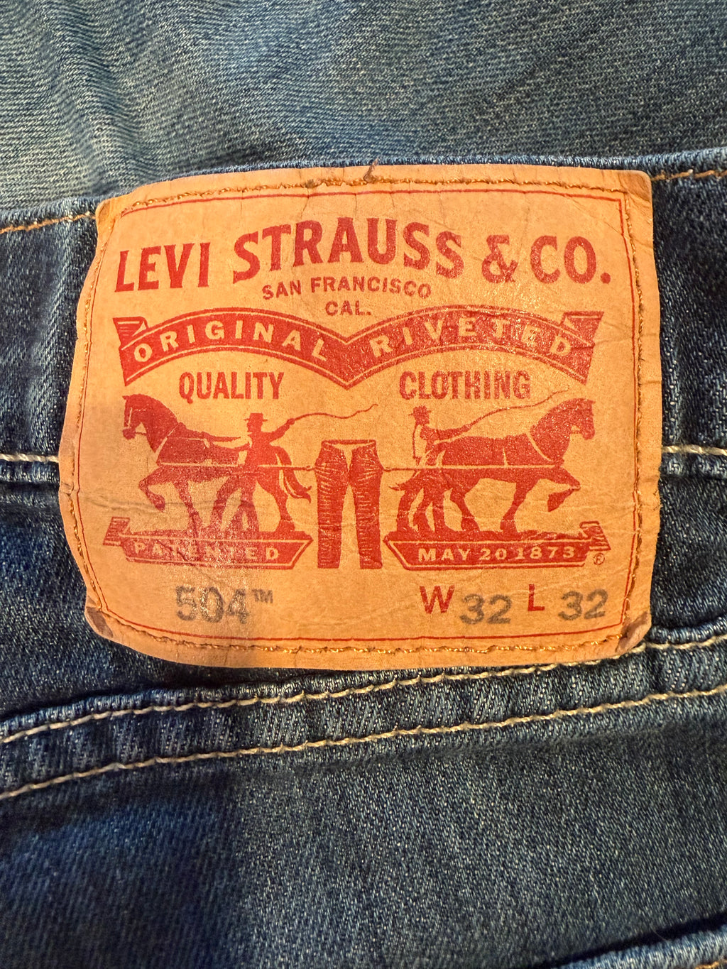 Levi’s 504™ Regular Straight Fit Jeans