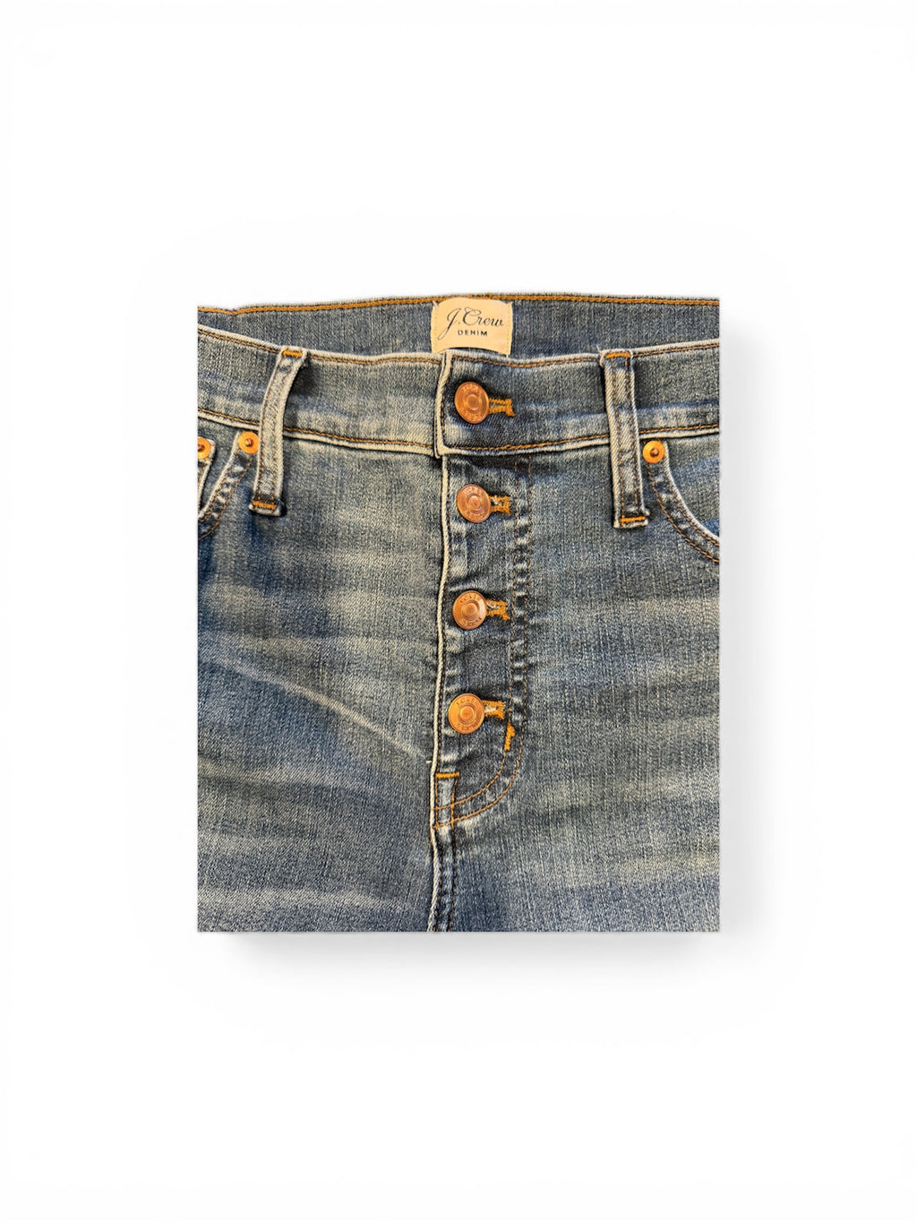 J-Crew High-Rise Button-Fly Skinny Jeans | (NWOT)