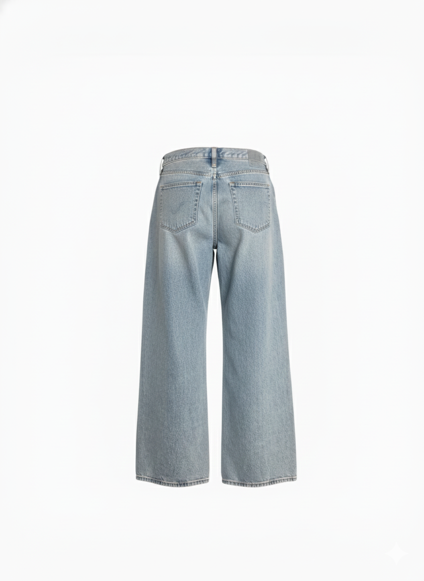 J.Crew Low-Rise Wide-Leg Jeans | Pre-Owned (New)