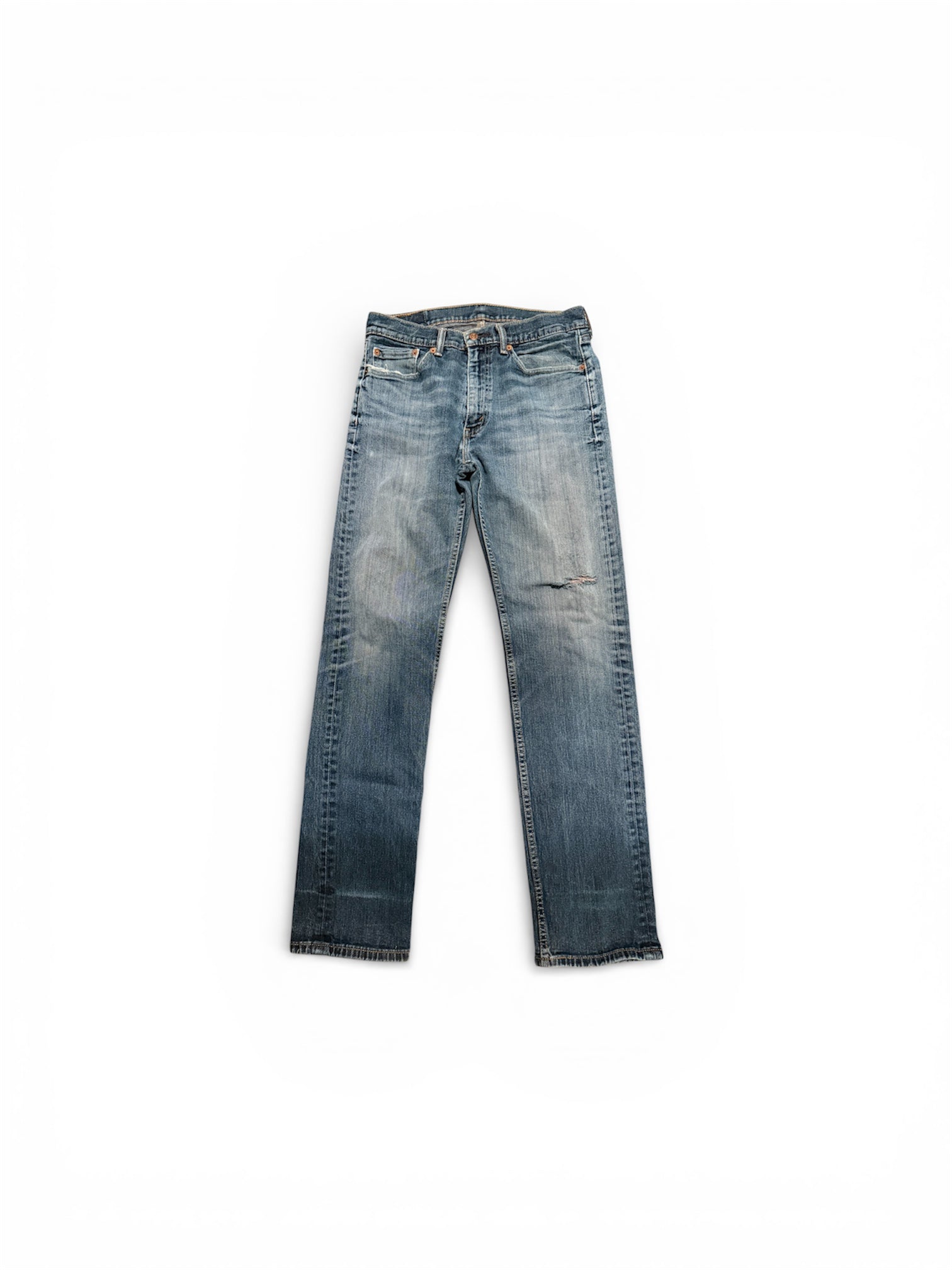 Levi’s 505™ Regular Fit Stretch Jeans - Dark Indigo (2016)