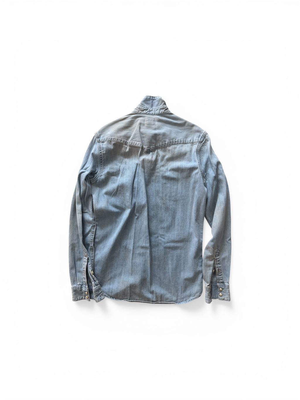 H&M L.O.G.G. Denim Western Shirt – Size US XS