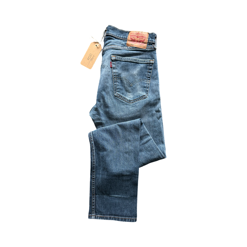 Levi’s 505™ Regular Fit Stretch Jeans - Dark Indigo (Circa 2016)